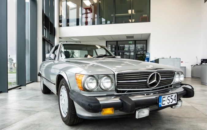 Mercedes-Benz SL cena 79900 przebieg: 148345, rok produkcji 1987 z Stryków małe 631